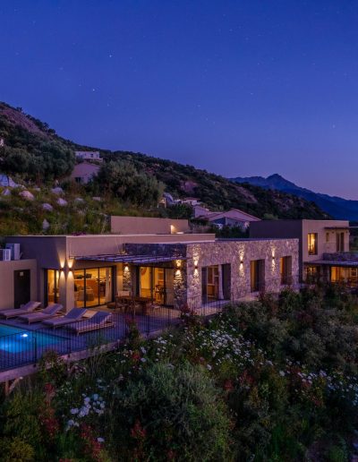 Location de villa avec piscine à Lozari, proche Ile Rousse en Corse