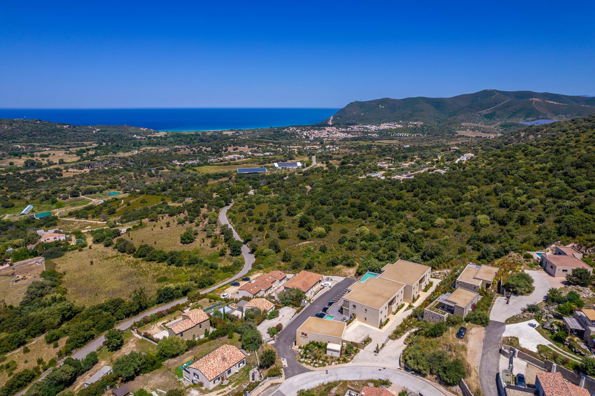Résidence Oradoro proche Ile Rousse, appartements et villas proche de la plage de Lozari